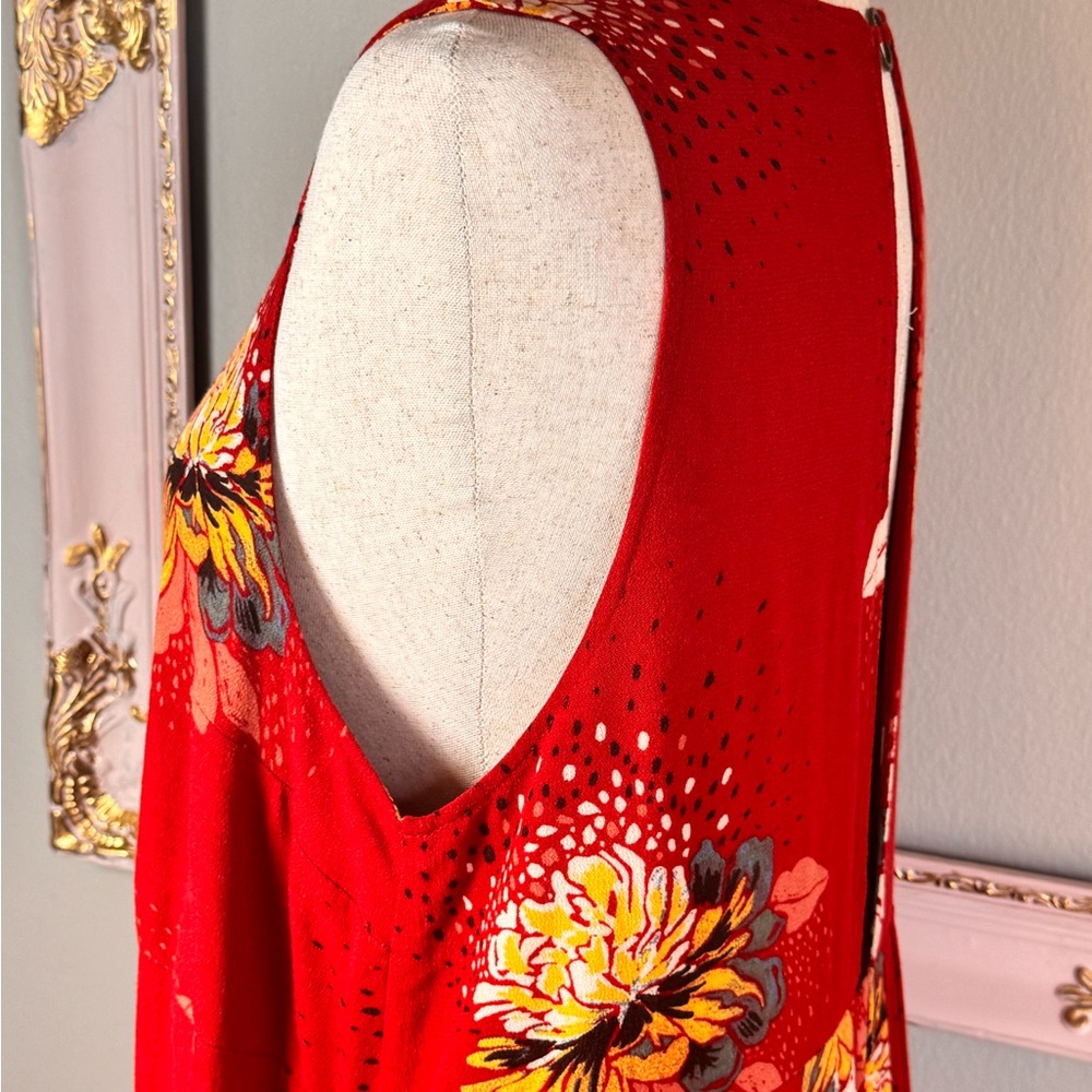 Free People Lovely Day Printed Tie Tunic - Picture 7 of 10